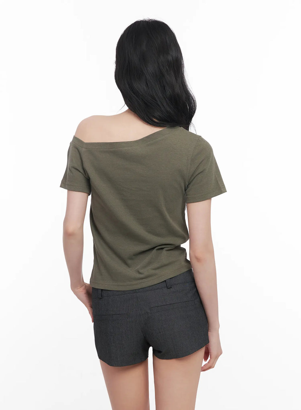 Edgy One-Shoulder Top CU511