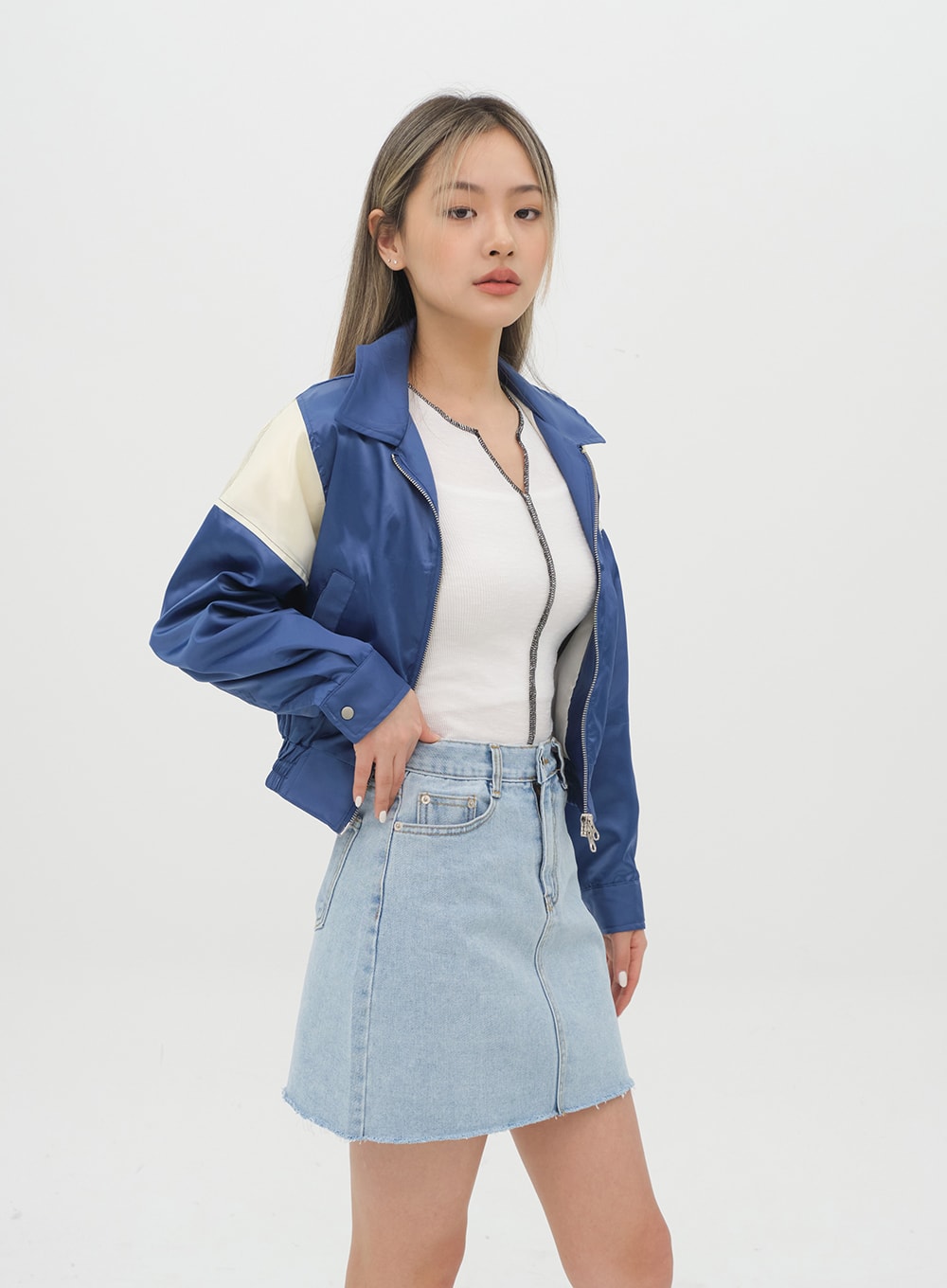 Denim Mini Skirt J28