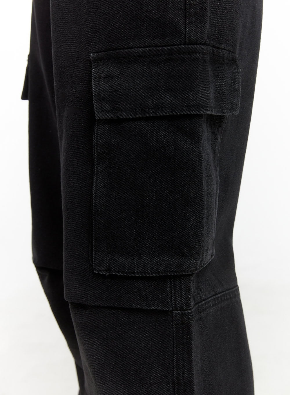 Basic Cargo Wide-Leg Pants IS402