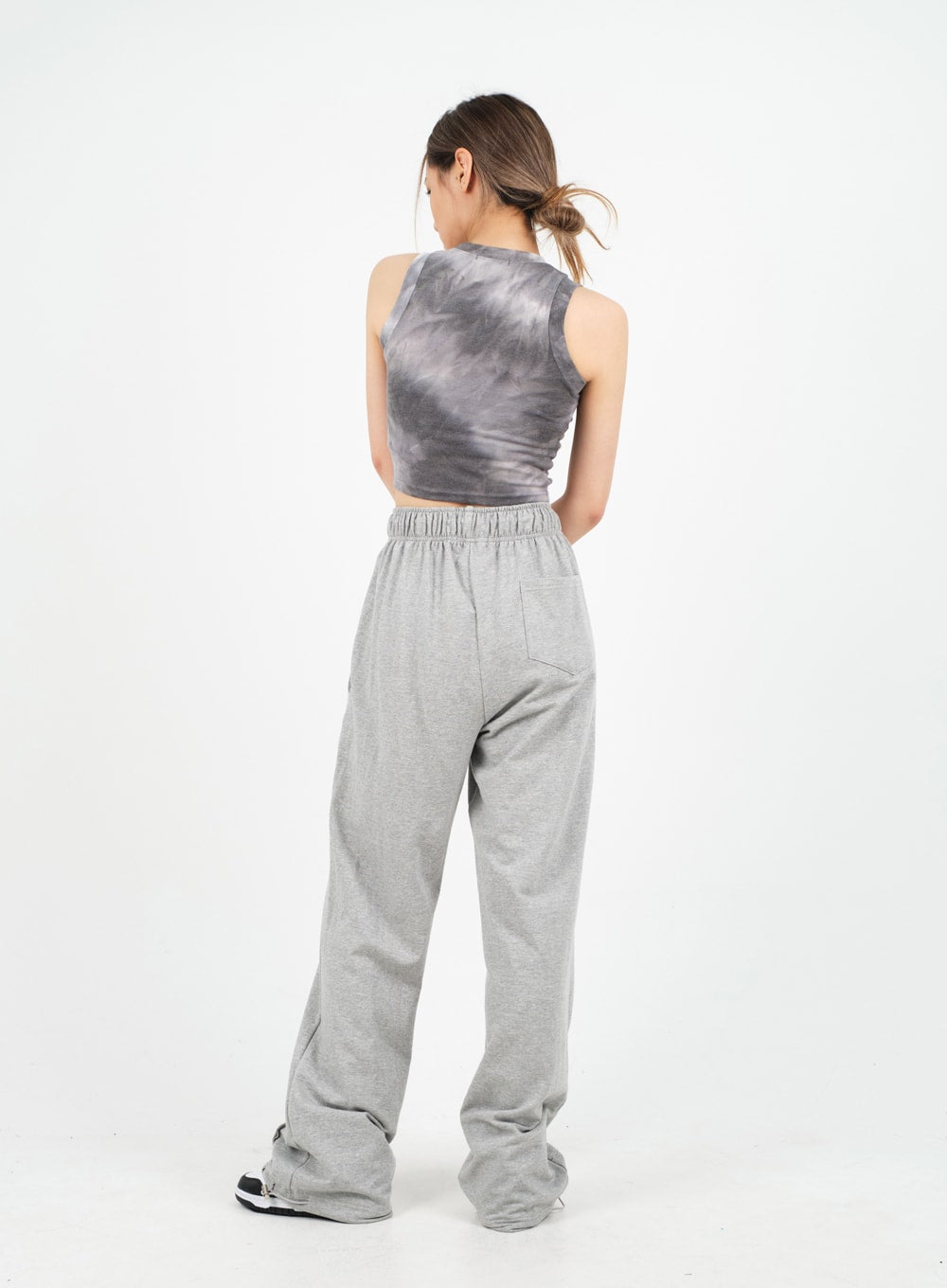 Drawstring Hem Sweat Pants CM9