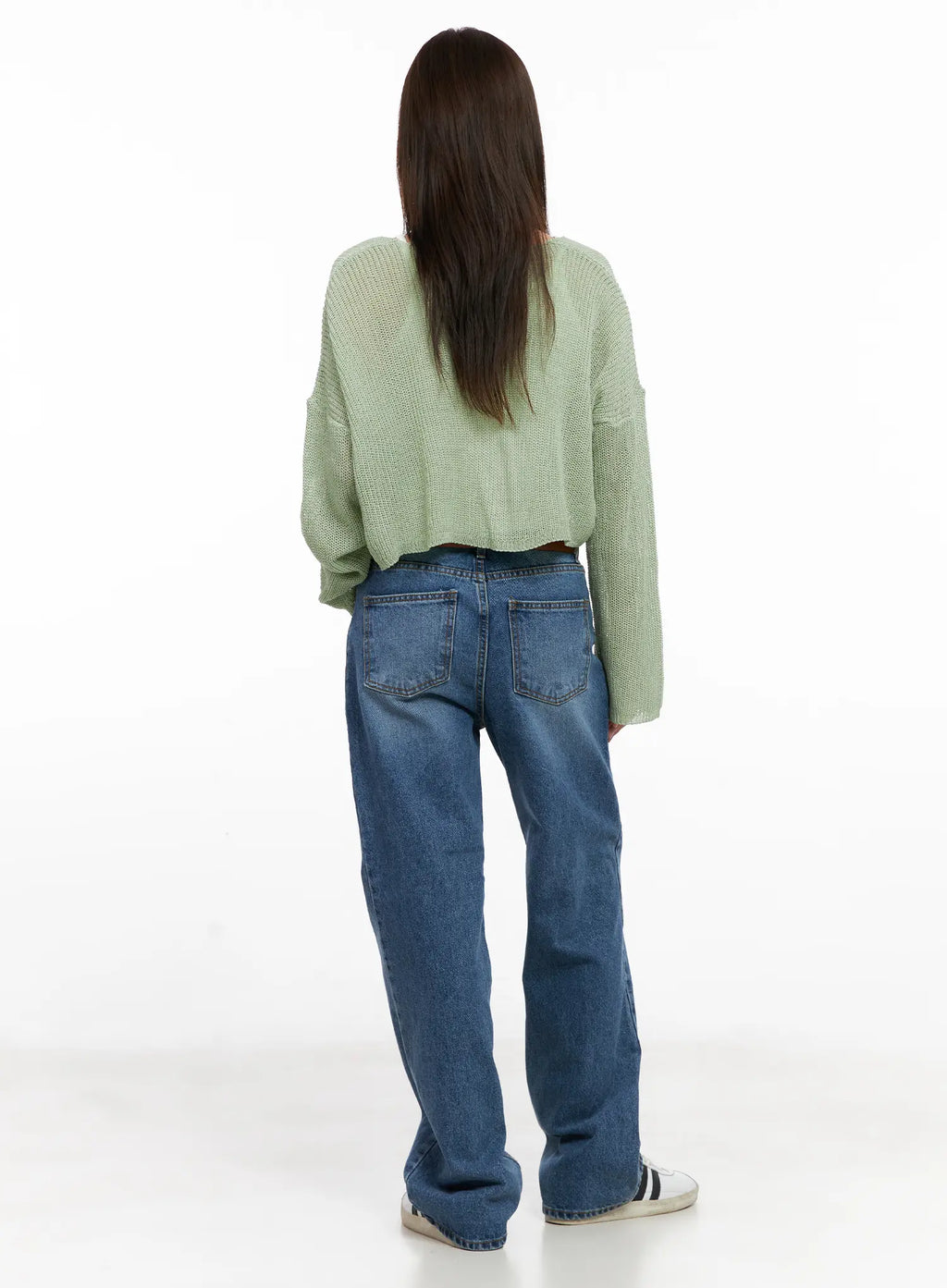 Summer Knit Crop Cardigan CL523