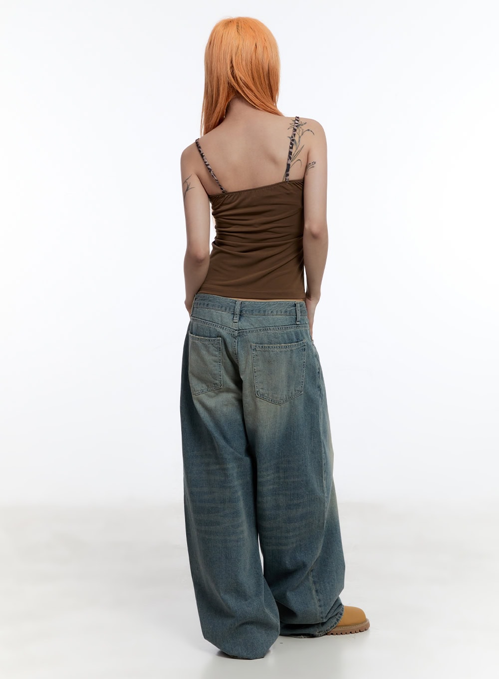 Jenna Relaxed-Fit Wide-Leg Jeans CU502