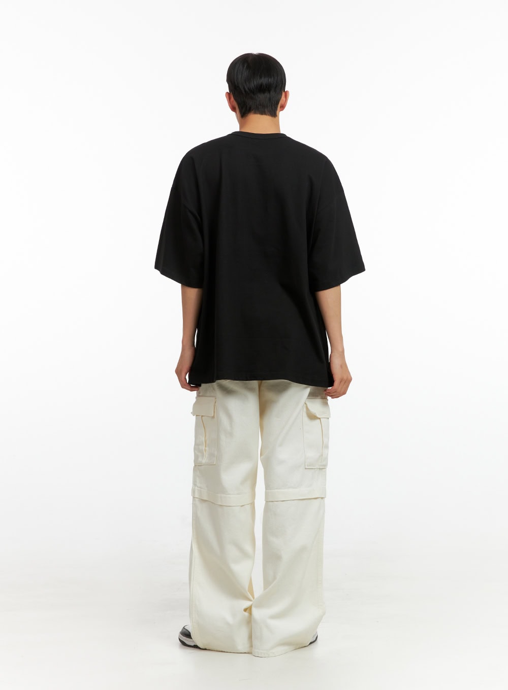 Men's Rebel Oversized Graphic T-Shirt IU412