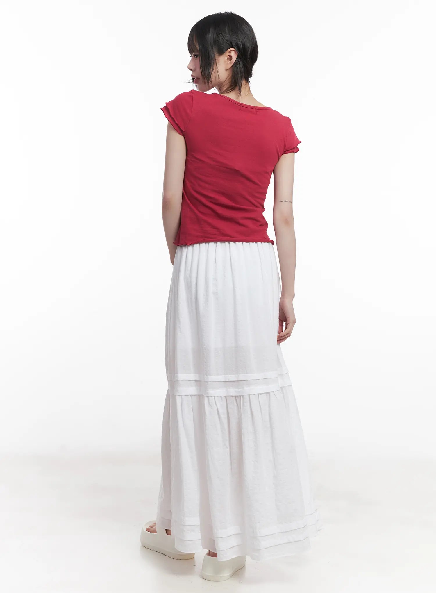 Square Neck Crop Top CU519