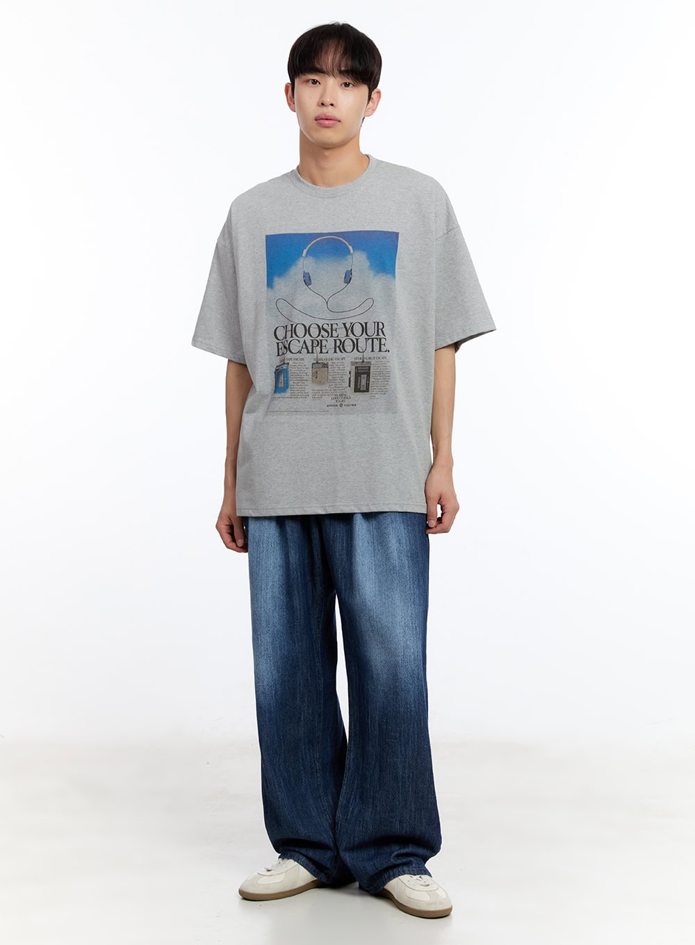 Men's Digital Graphic T-Shirt IY529