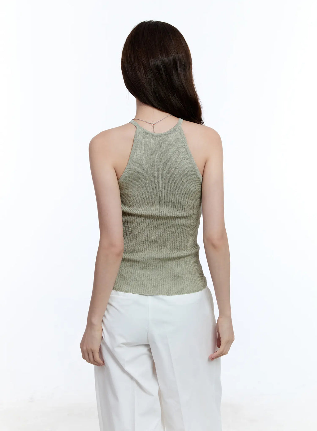 Linen Halter Top CU513
