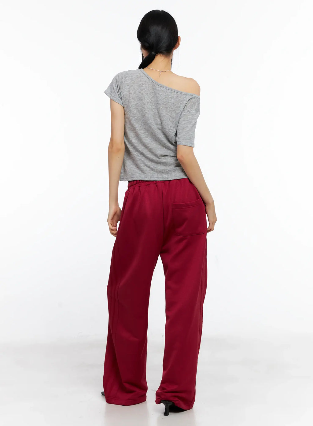 Casual Wide-Leg Track Pants CL529