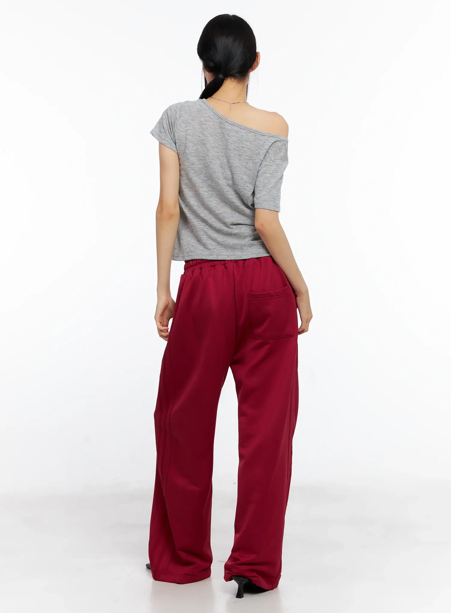Casual Wide-Leg Track Pants CL529