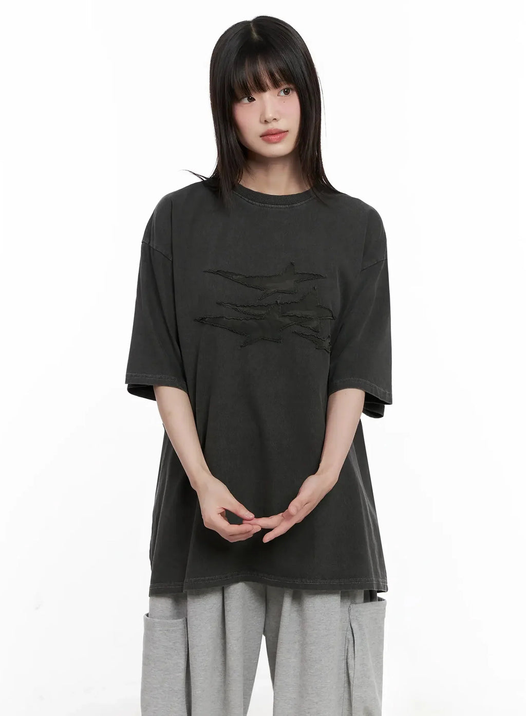 Charcoal Graphic T-Shirt IL531