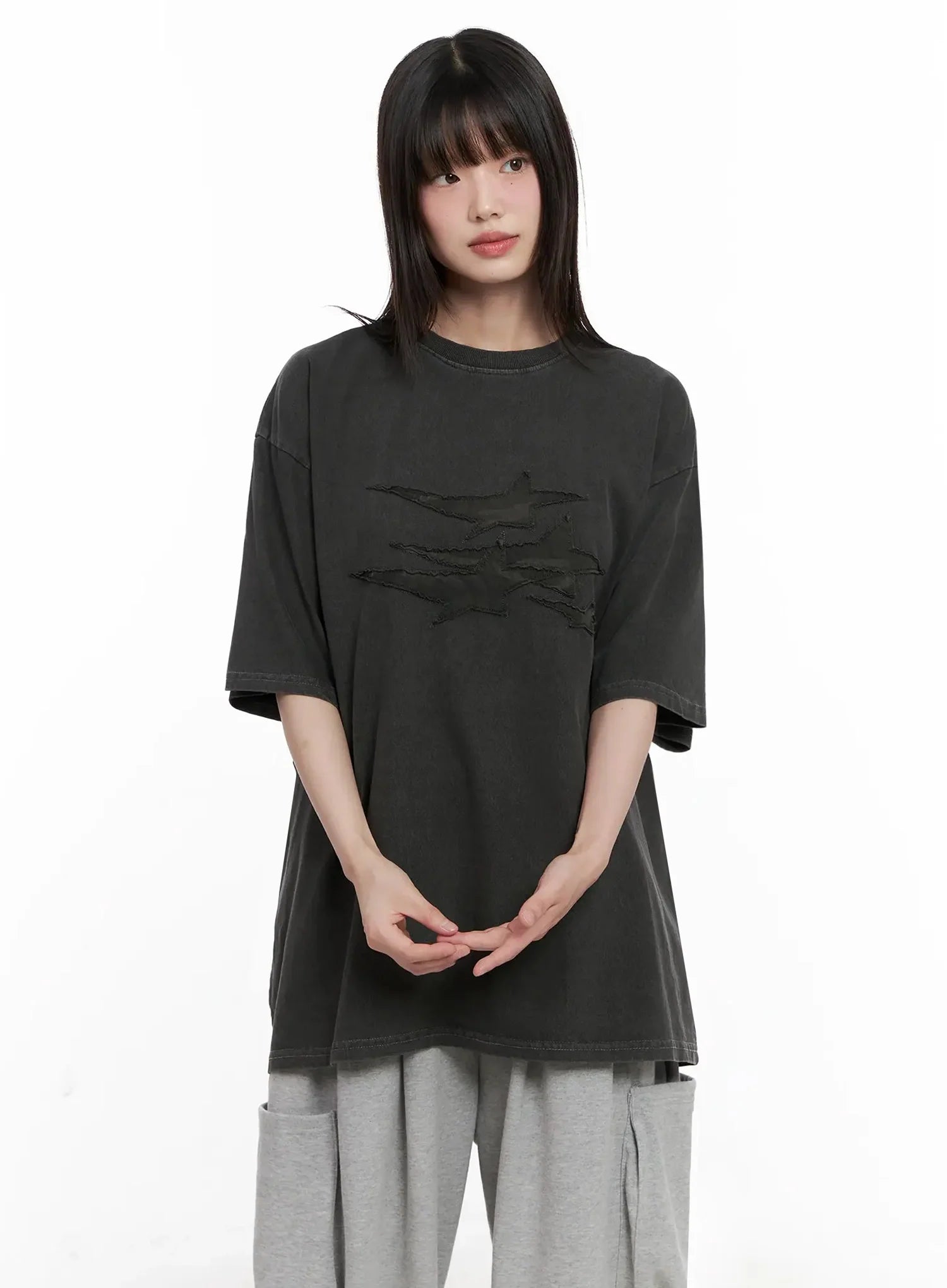 Charcoal Graphic T-Shirt IL531