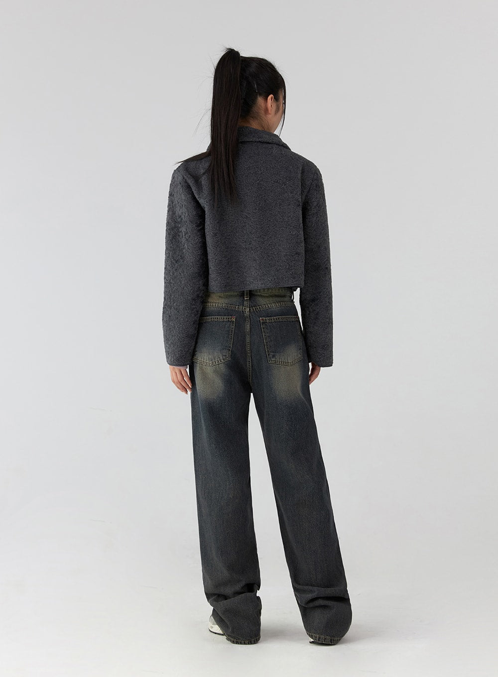 Collared Zip-Up Jacket CD322