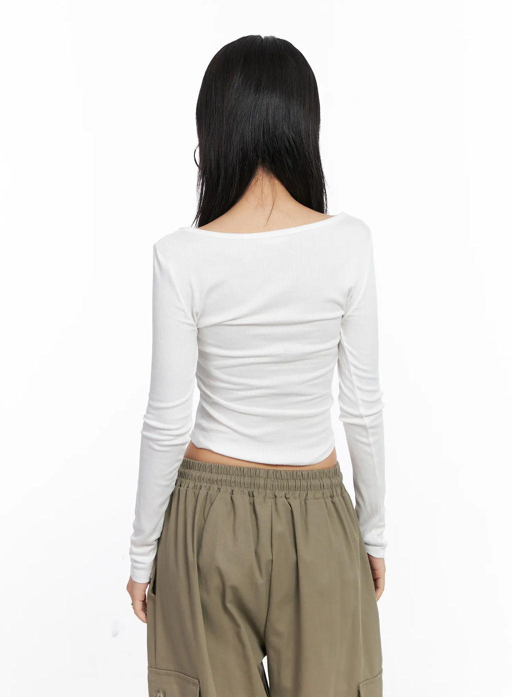 Crop Long Sleeve Corset CC1809