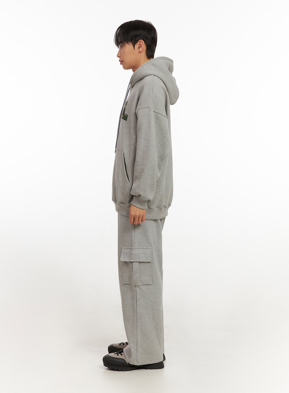 Men's Wide Fit Cotton Sweatpants ID413