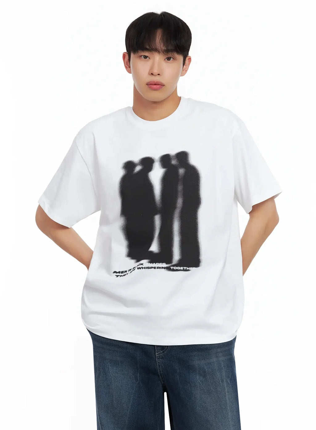 Men's Silhouette Graphic T-Shirt IL516