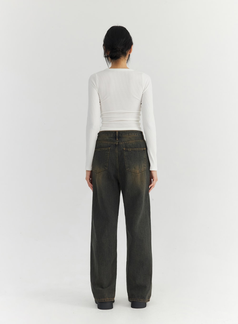 Halter Neck Layered Crop Tee CN301