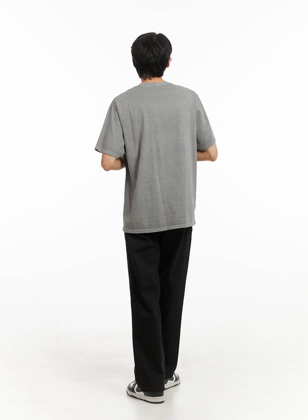 Men's Crew Neck Embroidered Top IY416