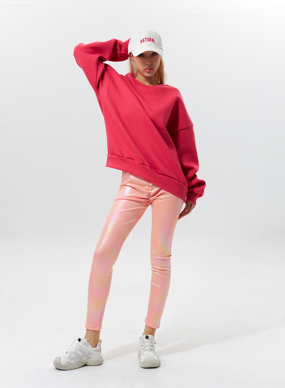 Comfy Cotton Round-Neck Sweatshirt IG324