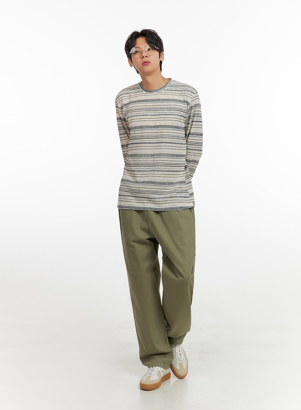 Men's Banding Cotton Pants IU405