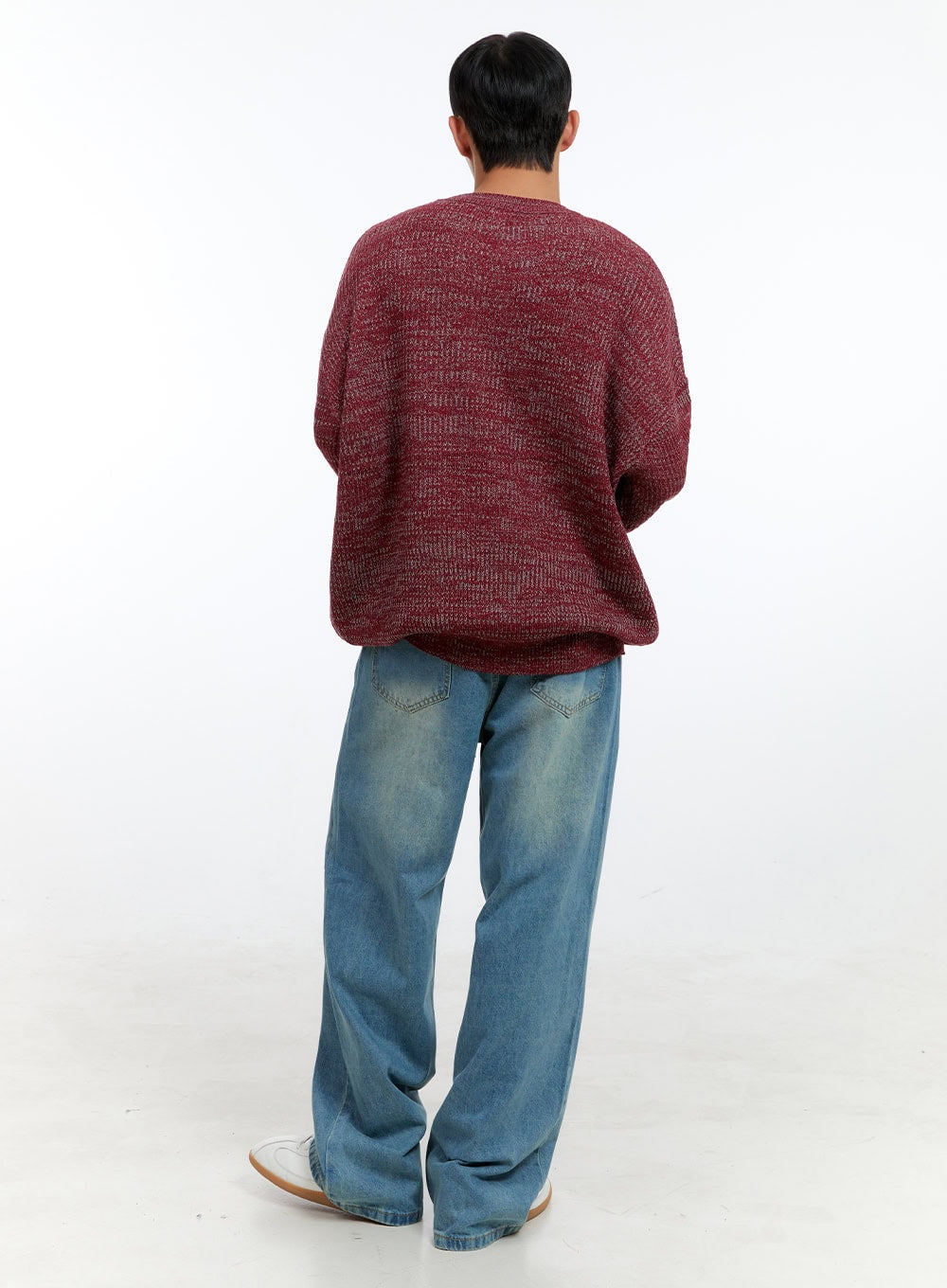 Men's Cozy Round Neck Sweater IG416