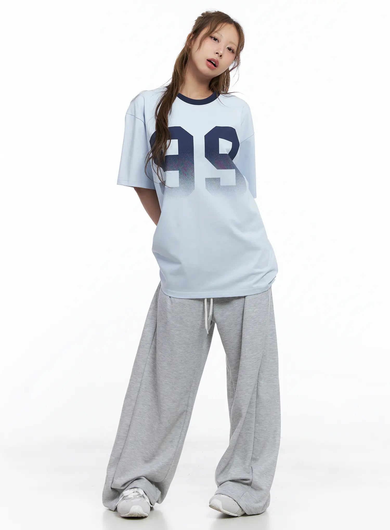 Wide-Leg Sweatpants CL514