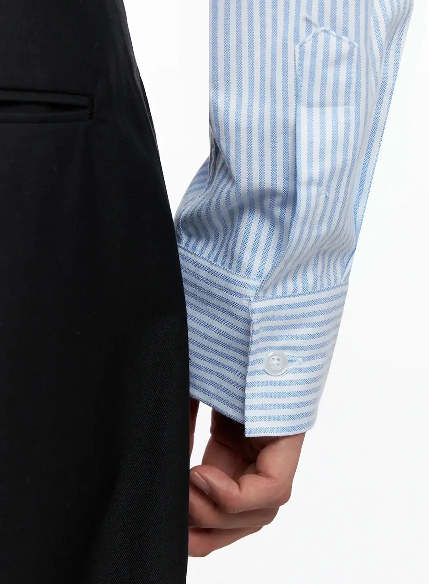 Men's Classic Striped Oxford Shirt IO516