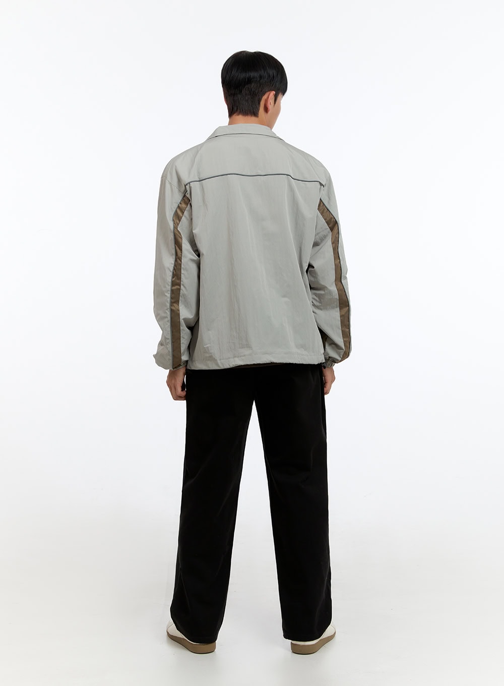 Men's Classis Cotton Solid Wide Pants IS412