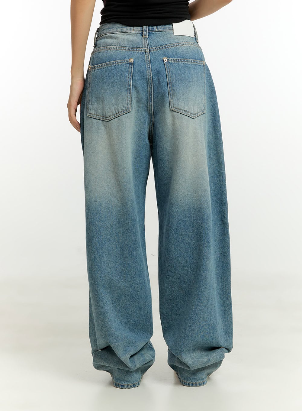 Loose Fit Baggy Jeans CU426