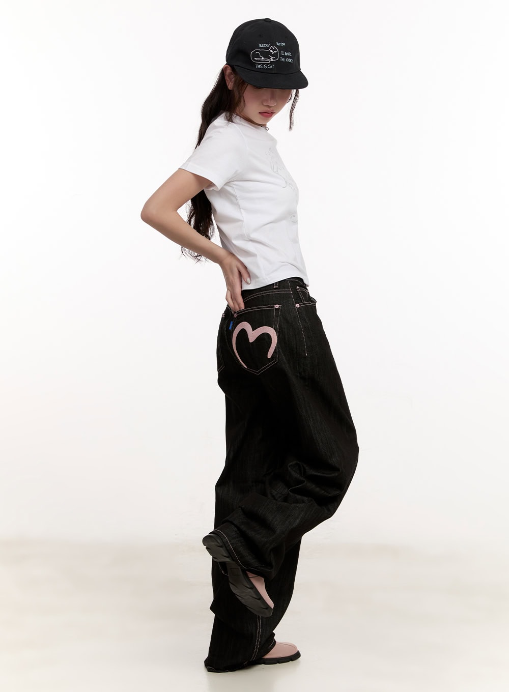 Casual Graphic Crop Tee CM510