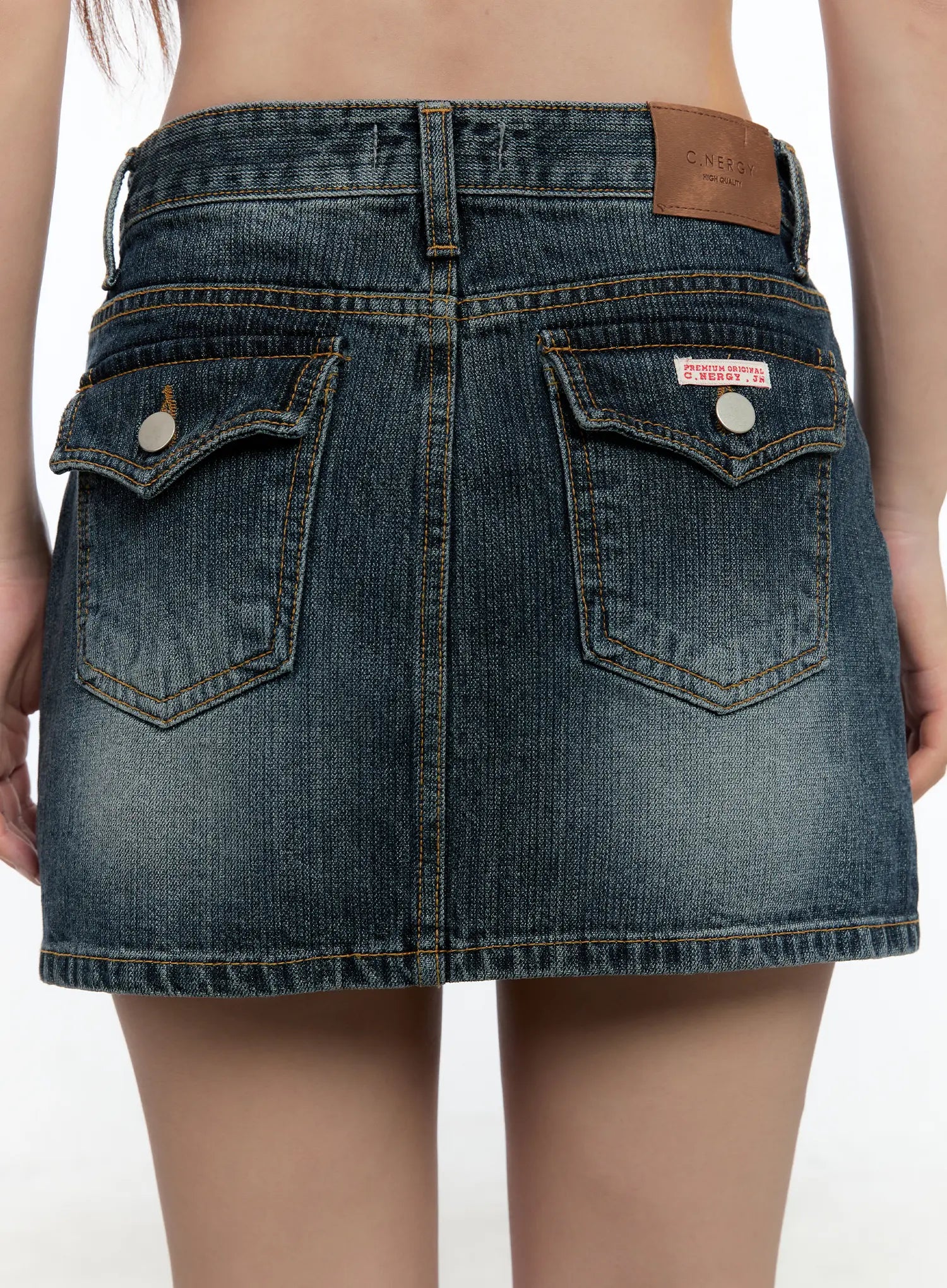 Classic Denim Mini Skirt CS517