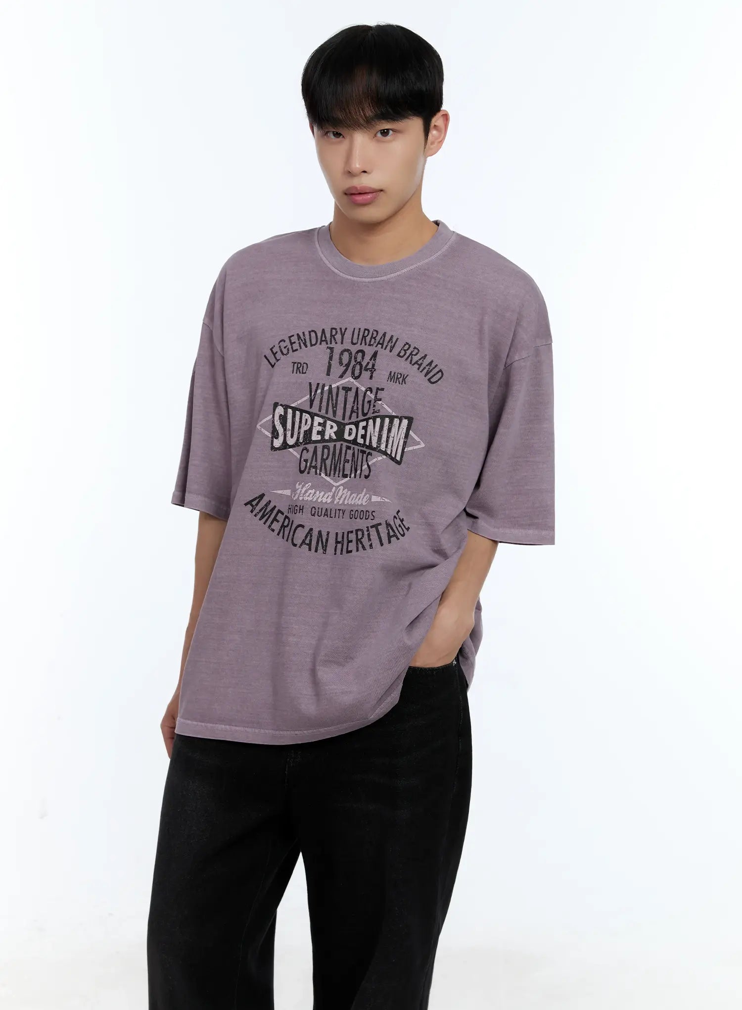 Men's Vintage-Wash Tee IL515