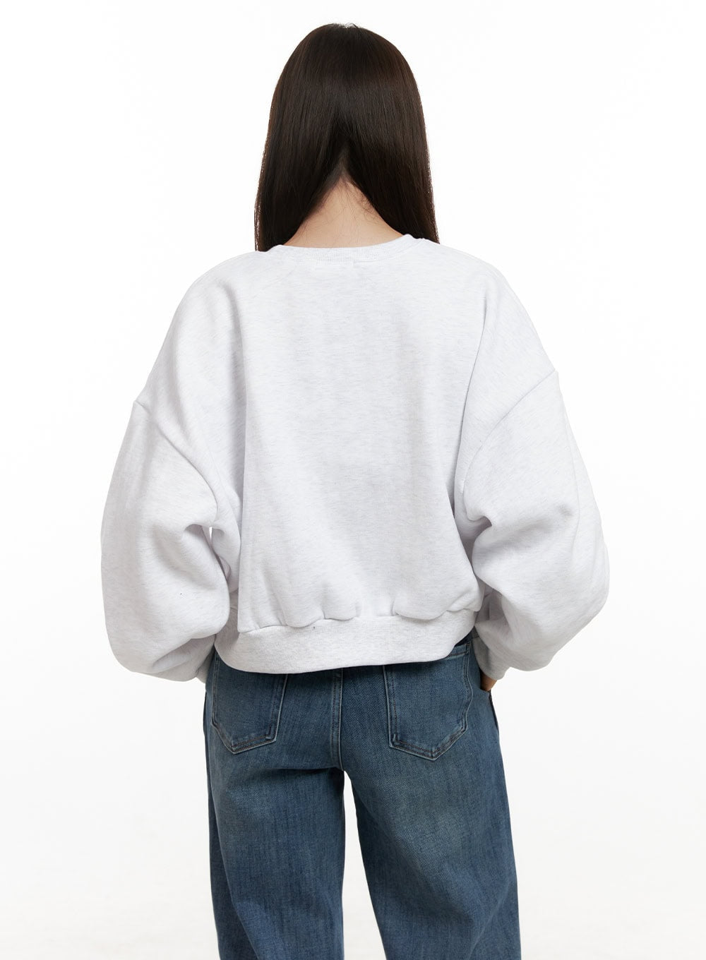 Bear Graphic Long Sleeve Crewneck ON422