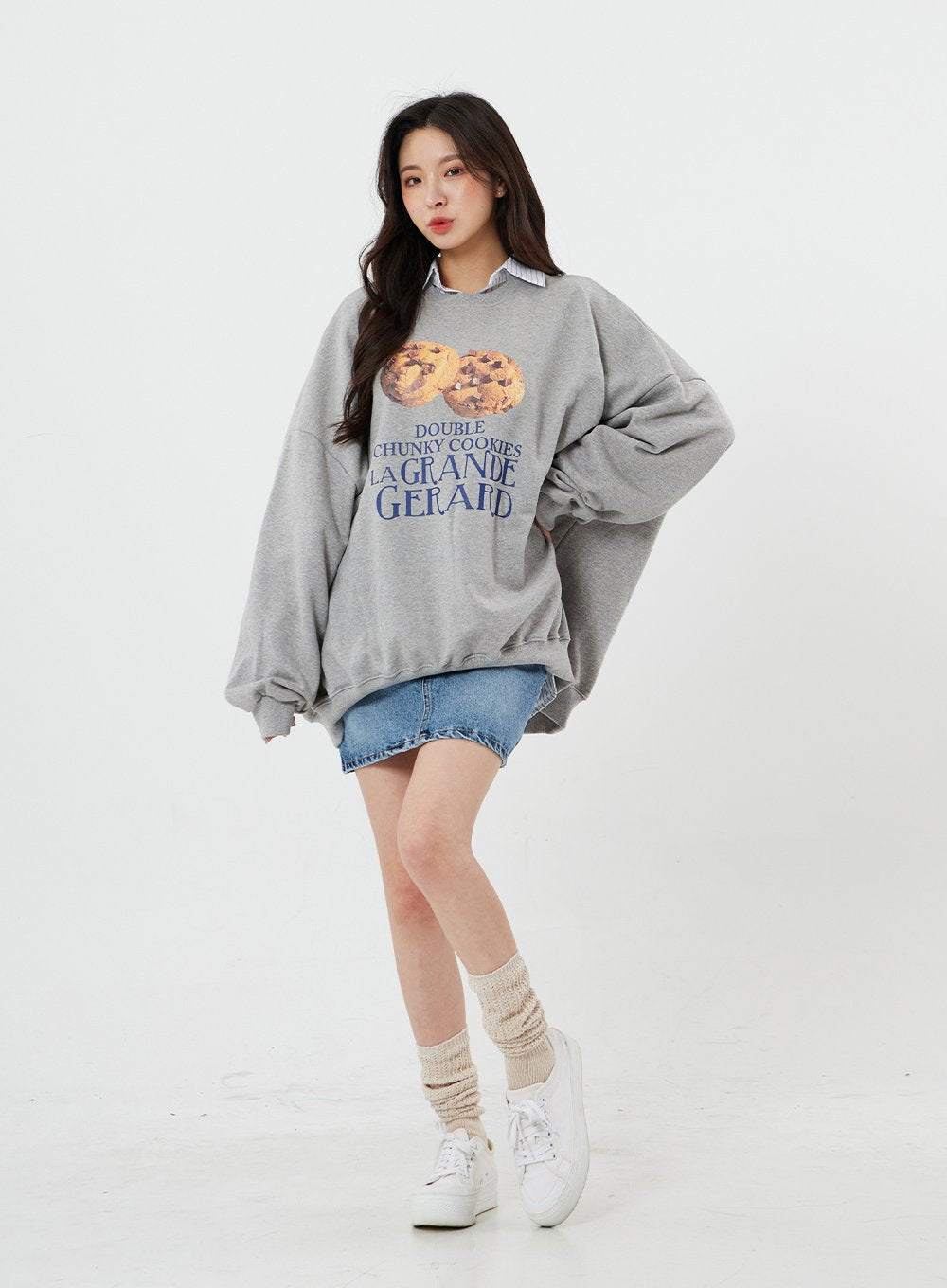 Knitted Leg Warmer Socks BS19