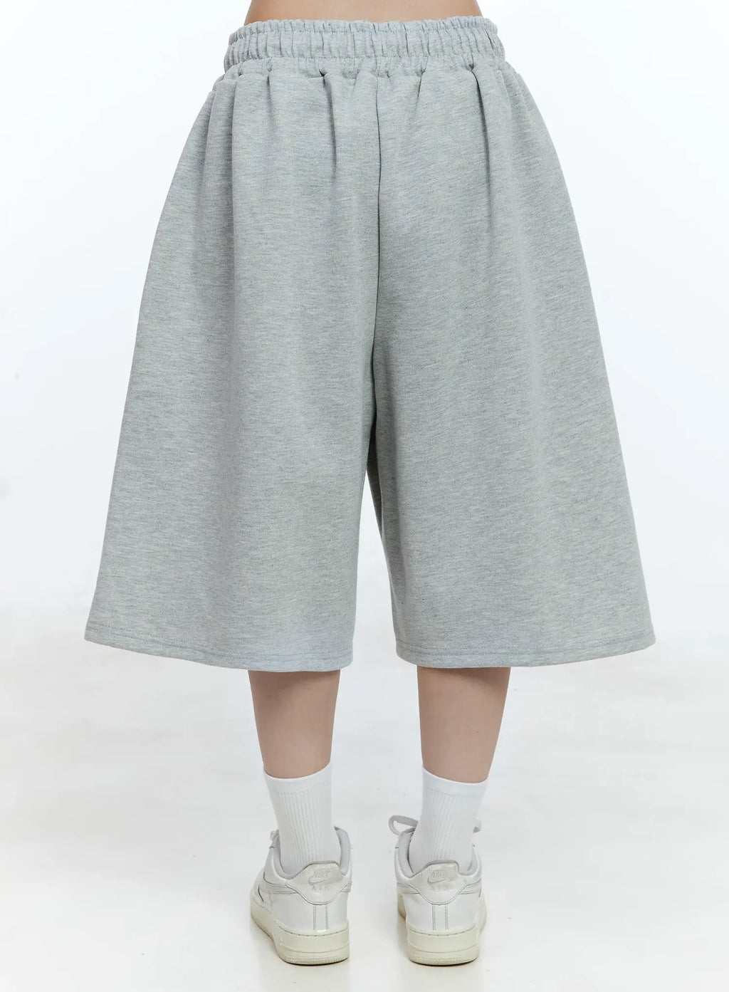Casual Wide-Leg Bermuda Sweatshorts CG513