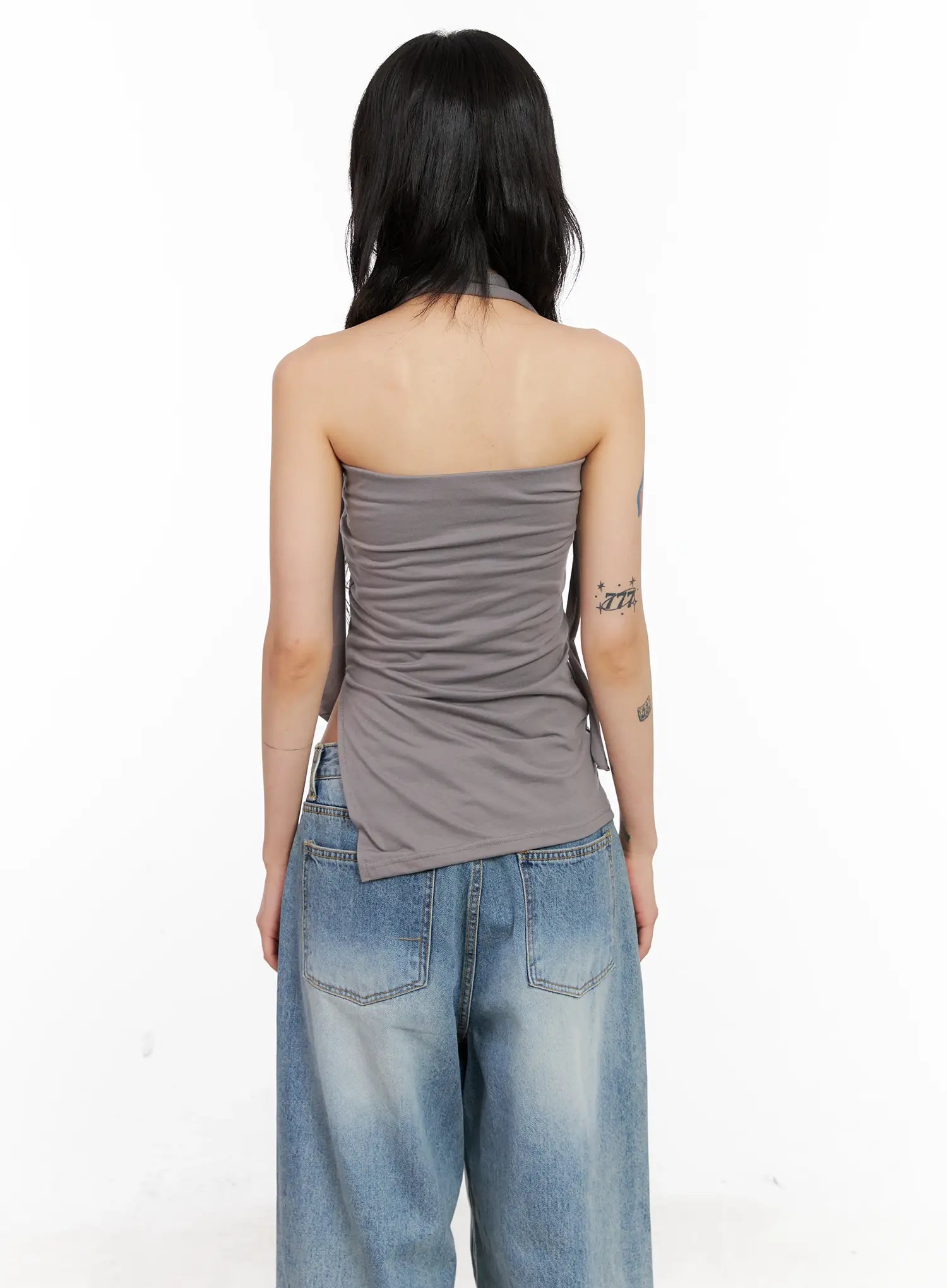 Studded Tube Top + Scarf Set CL528