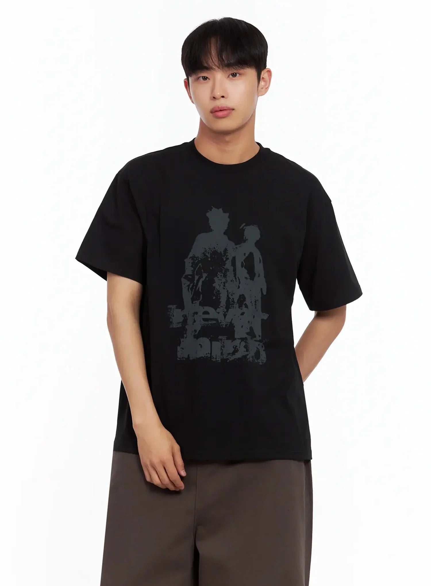 Men's Abstract Graphic T-Shirt IL516