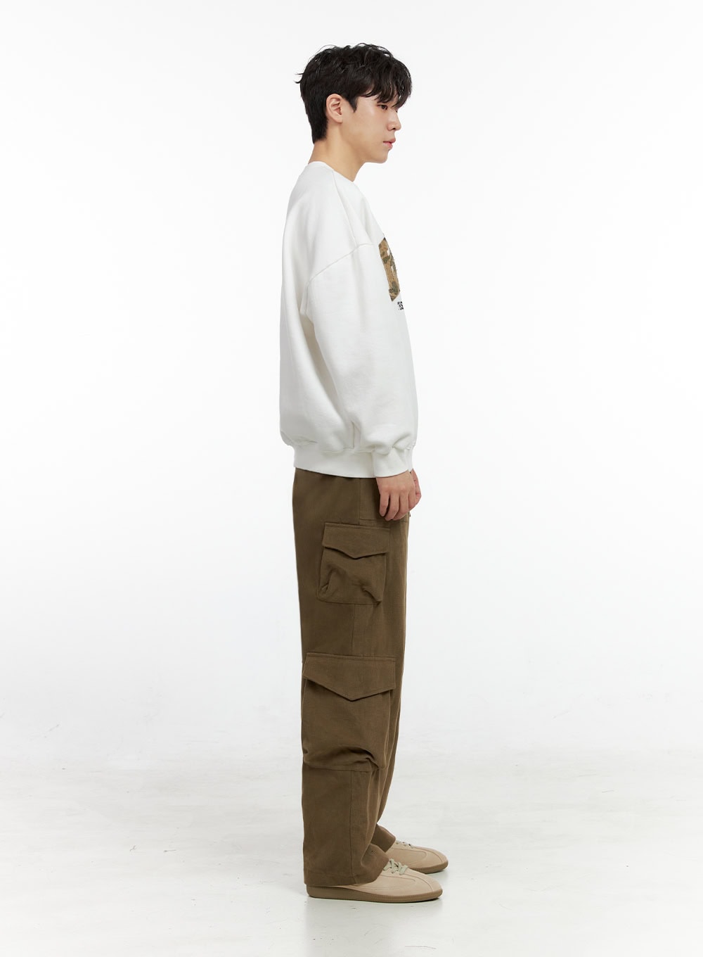 Men's Wide Fit Cargo Pants IN422