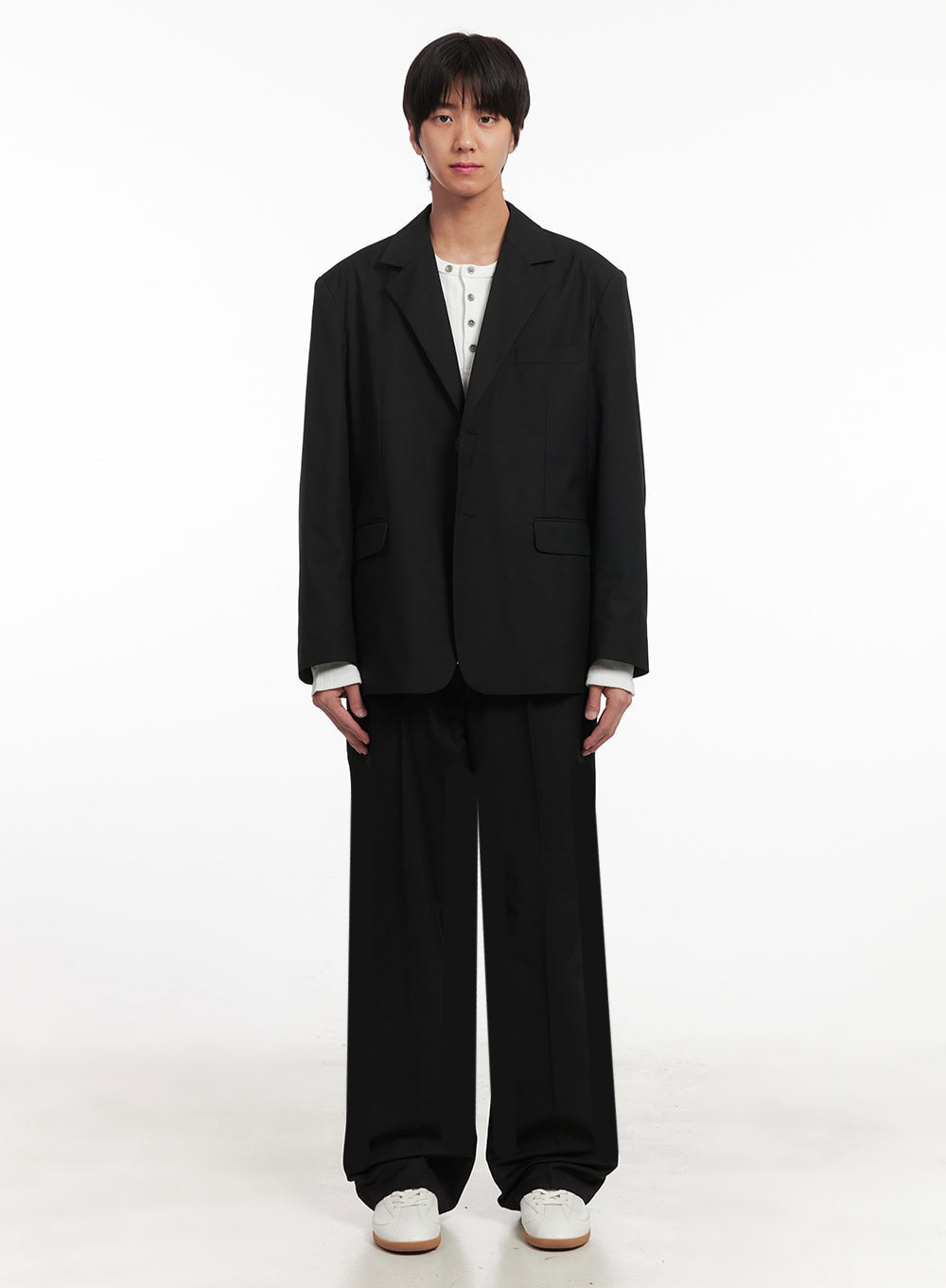 Men's Classic Wide-Leg Slacks IA511