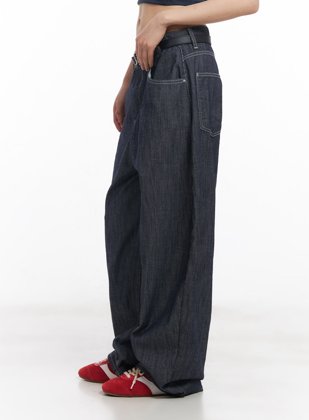 Isabel No-Fade Baggy Jeans CY514