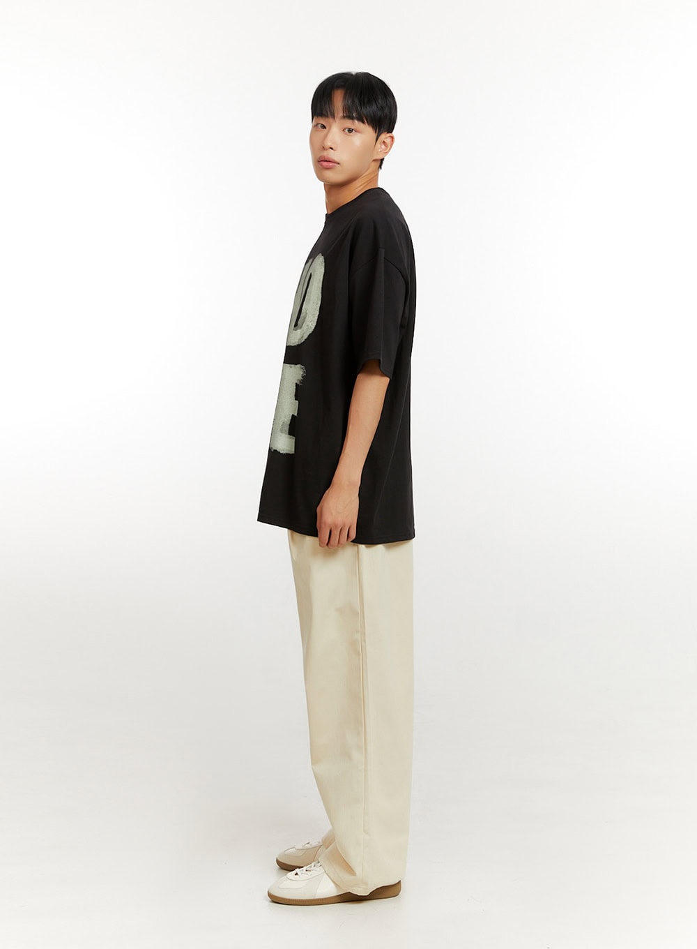 Men's Cotton Wide Fit Pants IU426