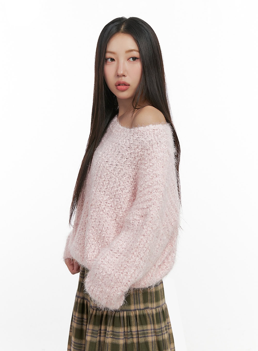 Classic Solid Long Sleeve Sweater IN415
