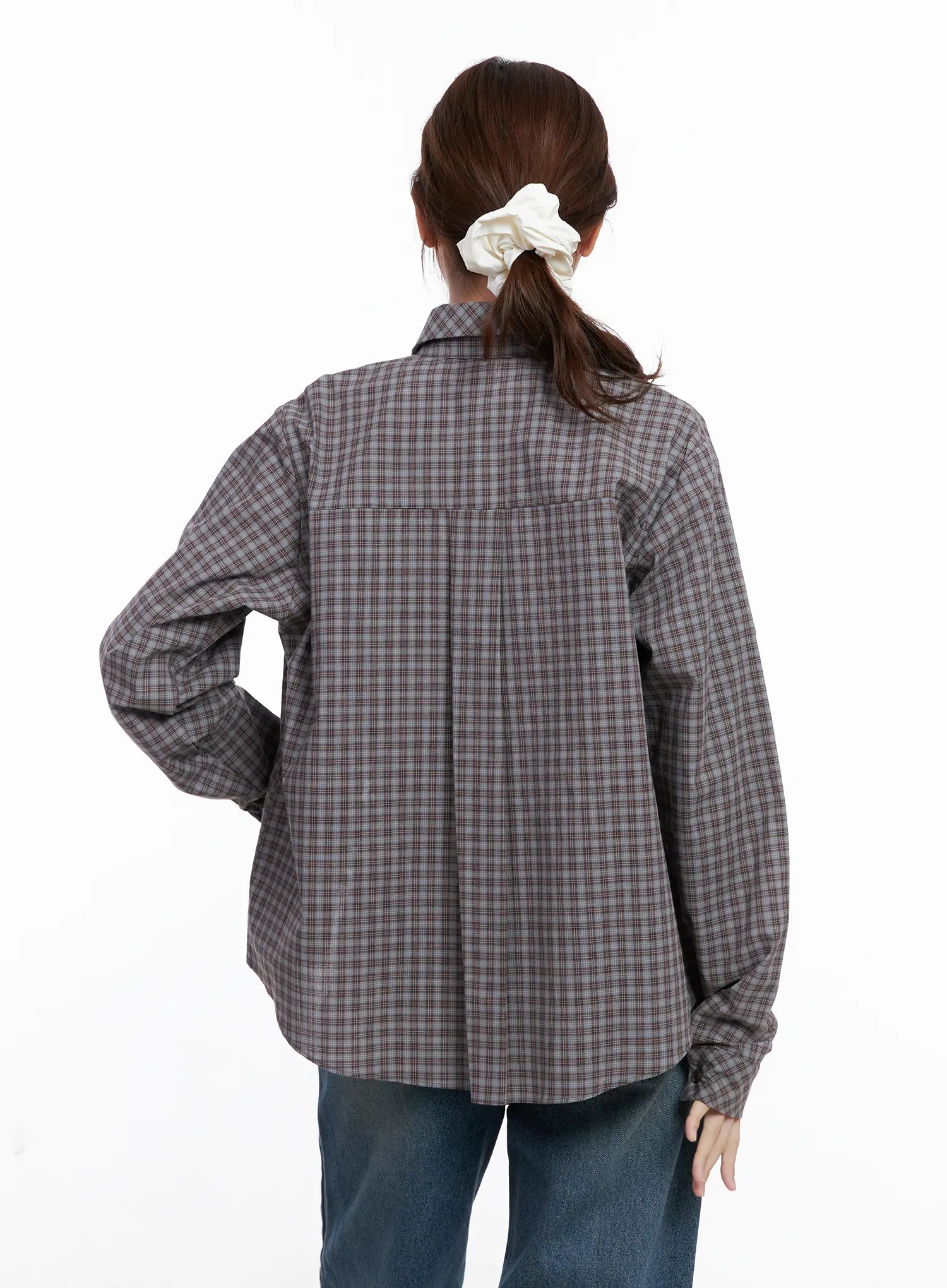 Casual Plaid Button Down Shirt CG520