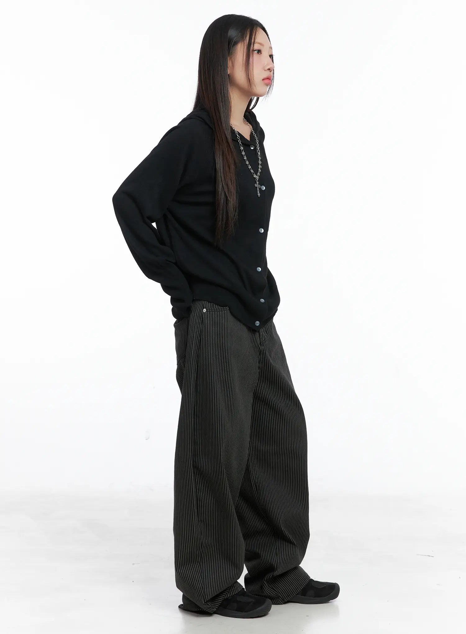 Casual Hooded Knit Cardigan CS503