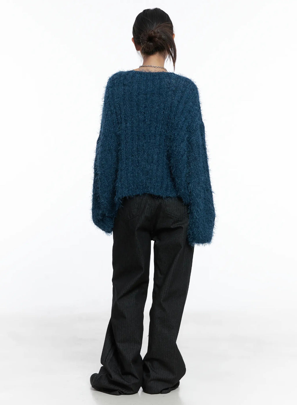 Stormi Stripe Wide-Leg Jeans CS502