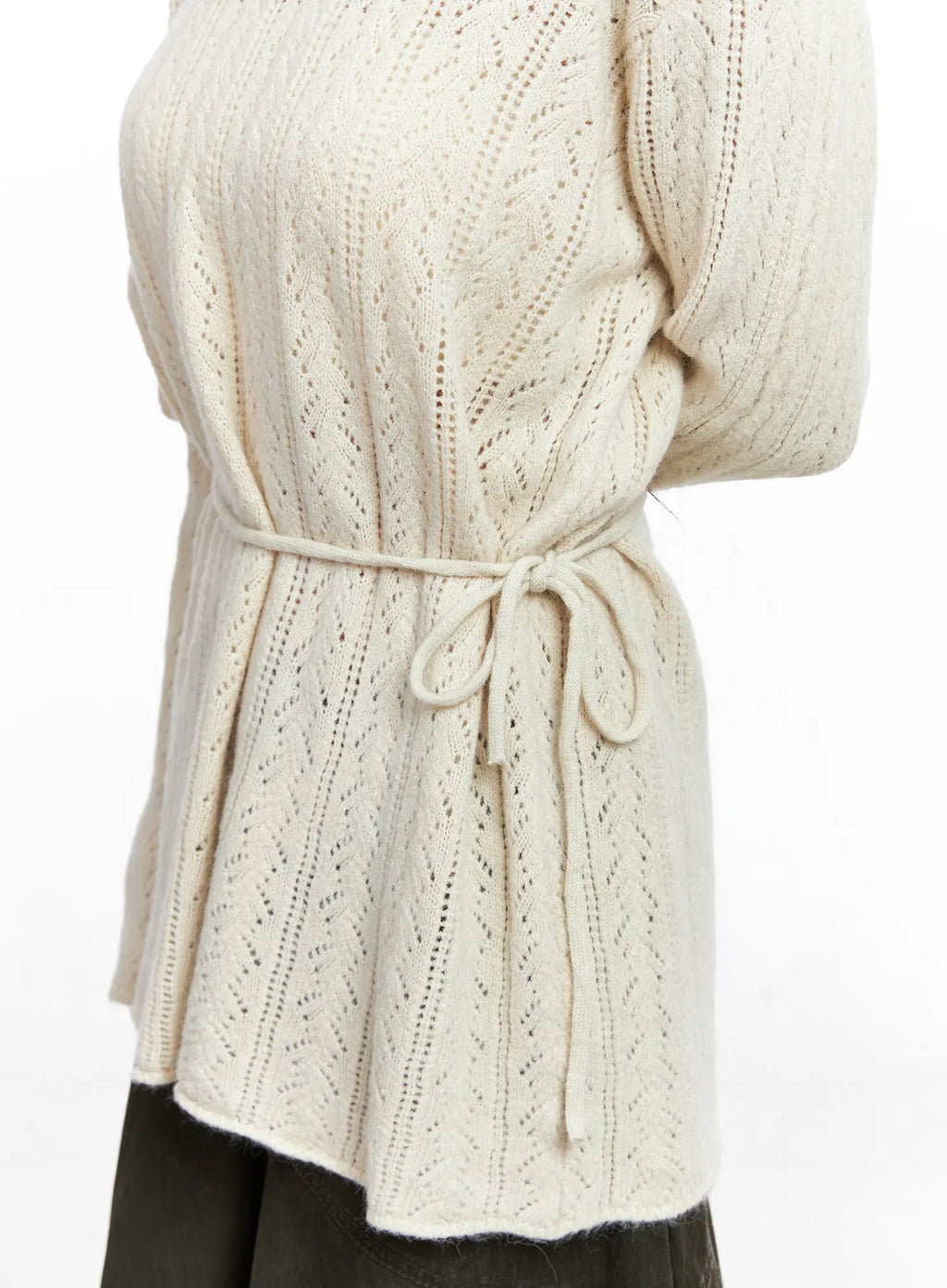 Cable Knit Sweater and Scarf Set CO513