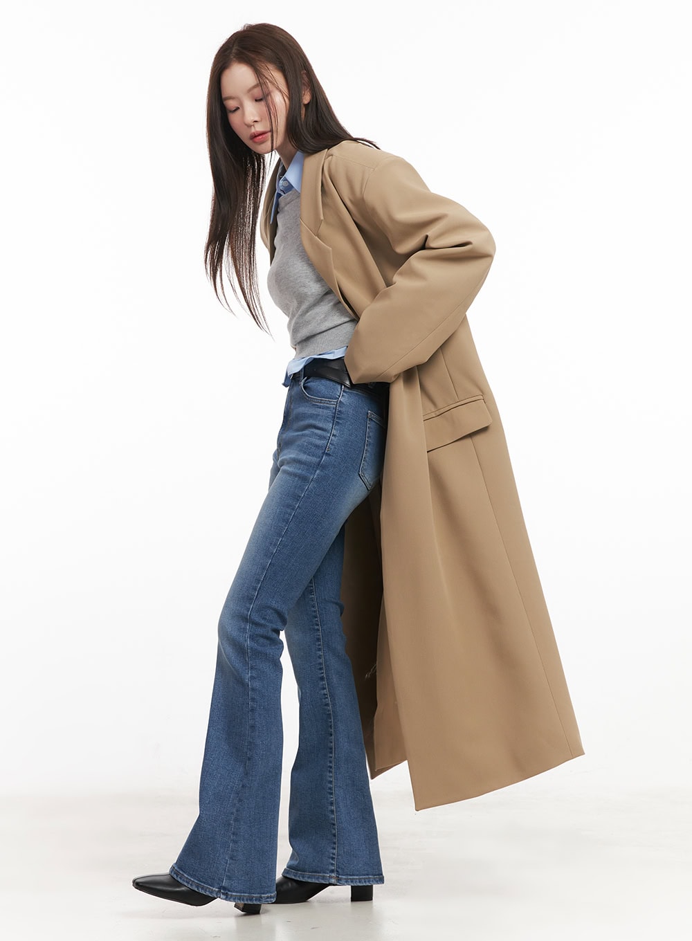 Classic Oversized Trench Coat CM511