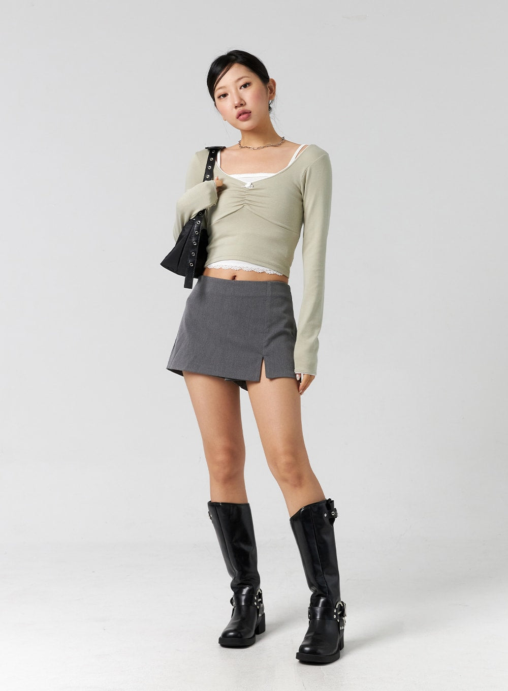 Mid-Rise Skort CG302