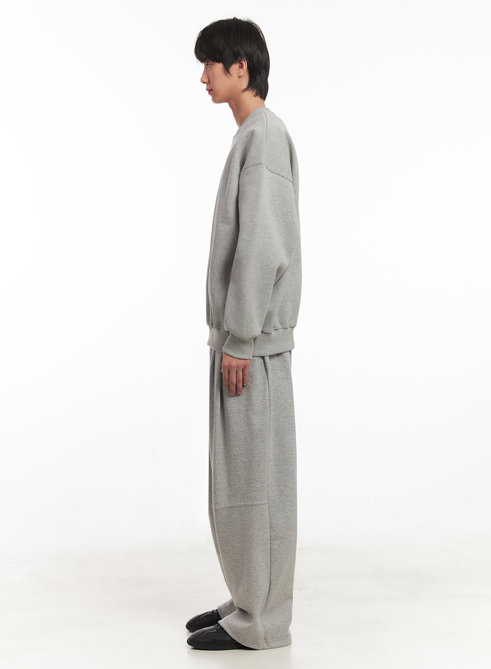 Men's Pintuck Wide-Leg Sweatpants IA510