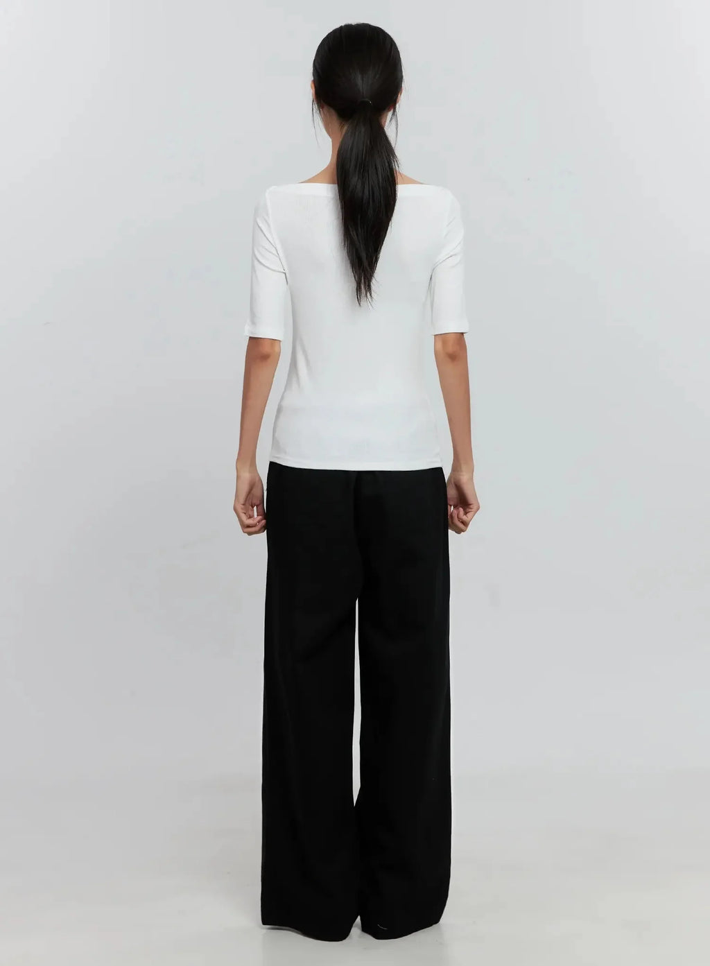 Classic Boat Neck Top IS516