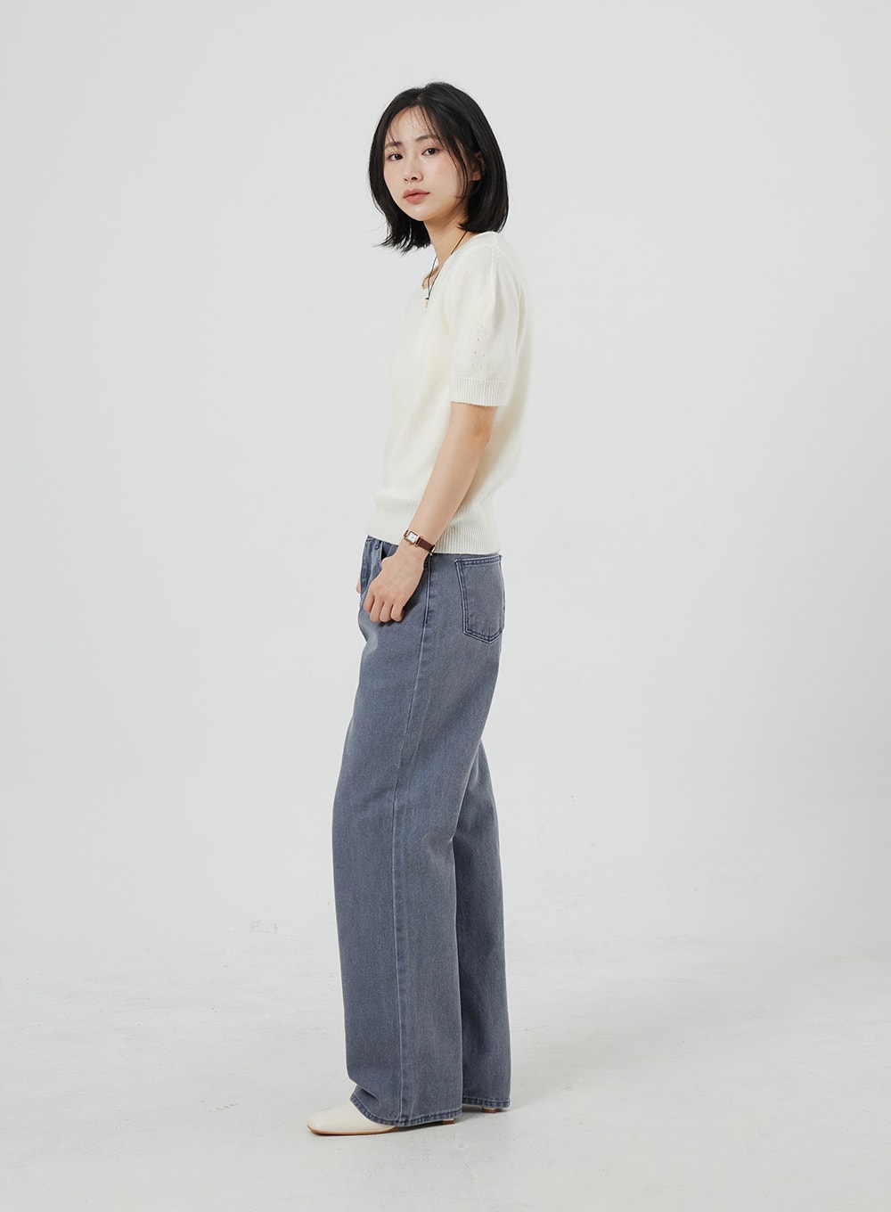 Short Sleeve Sweater OM302