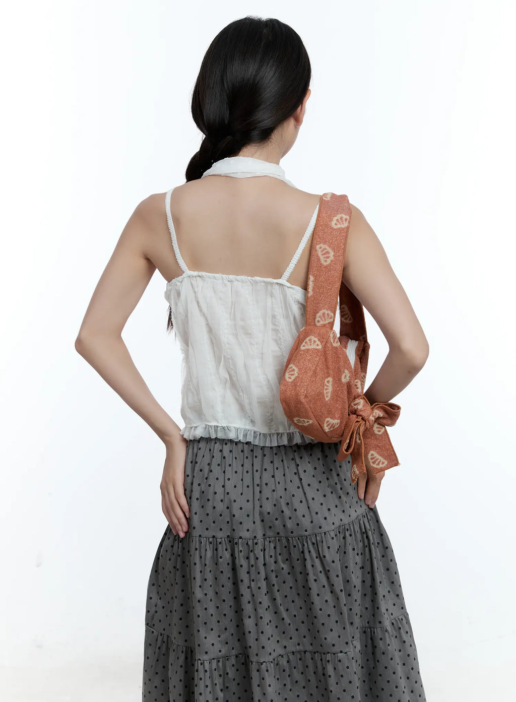 Cute Pastry Ribbon Shoulder Bag CU526